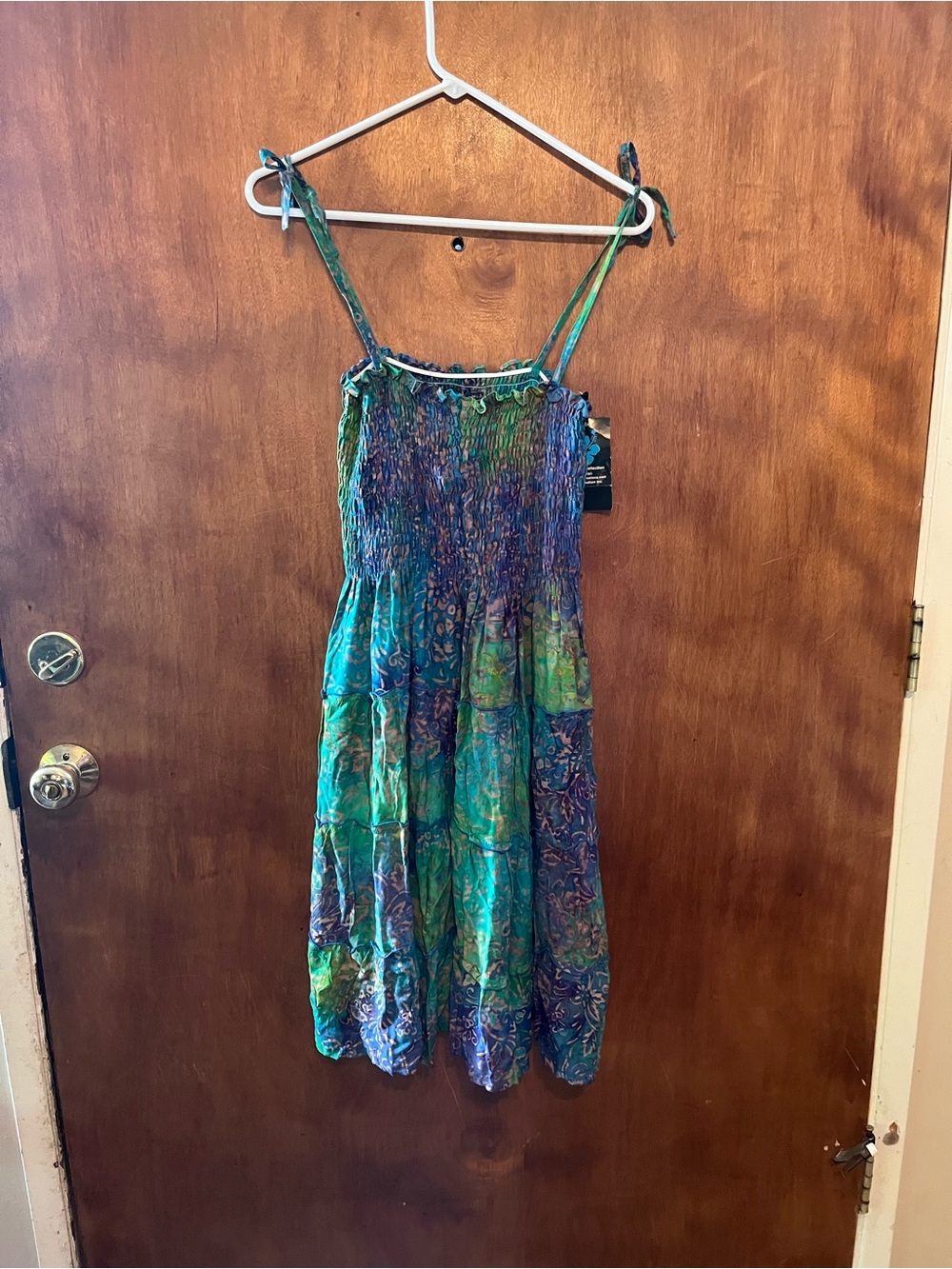 Little  Hawaiian Tie-Shoulder Sundress 🏝️